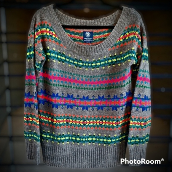 American Eagle Outfitters Sweaters - NWT American Eagle Fair Isle Wool Blend Sweater